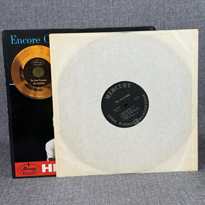 THE PLATTERS -  Encore of Golden Hits - Vinyl LP- RECORD -EXCELLENT