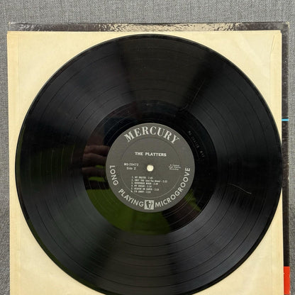 THE PLATTERS -  Encore of Golden Hits - Vinyl LP- RECORD -EXCELLENT