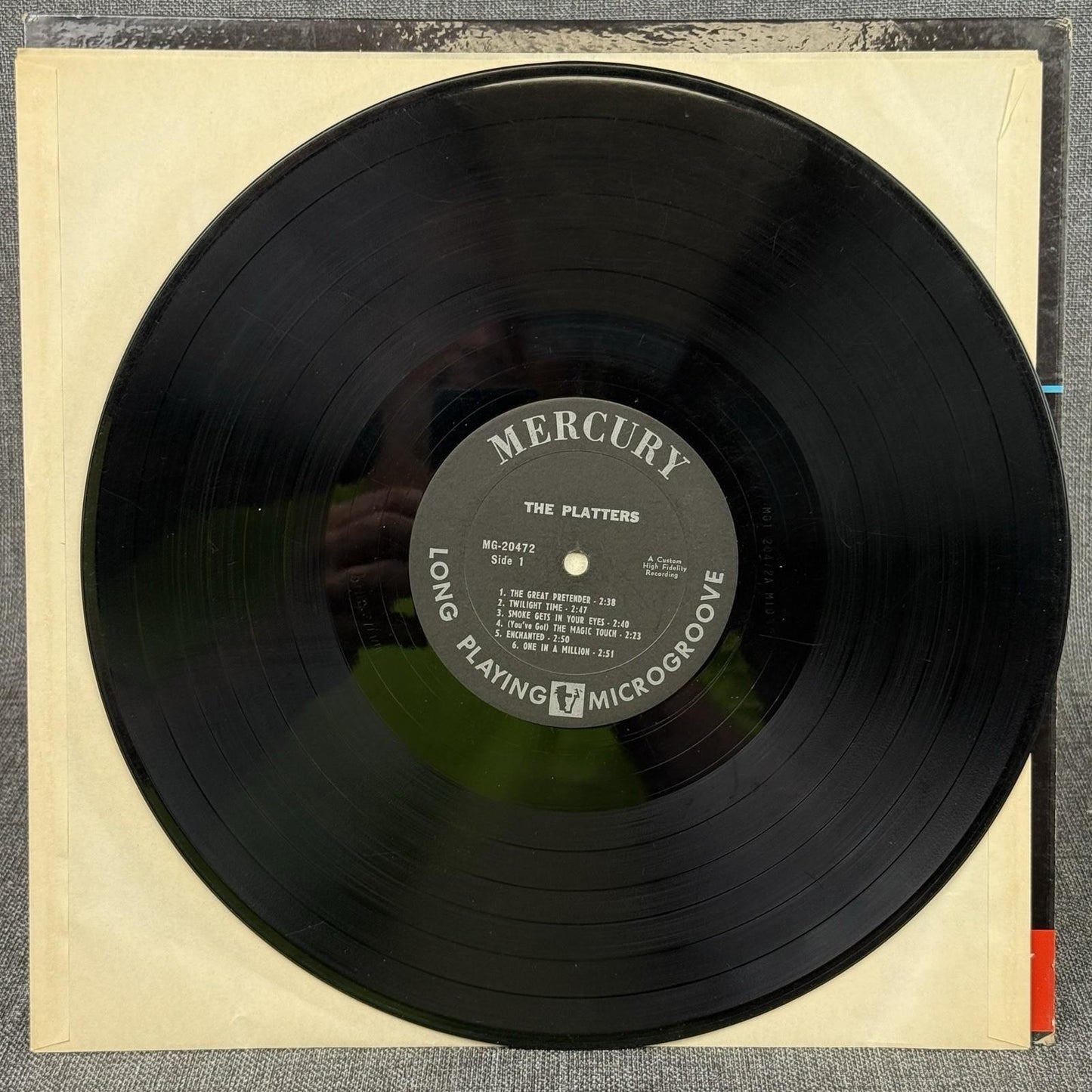 THE PLATTERS -  Encore of Golden Hits - Vinyl LP- RECORD -EXCELLENT