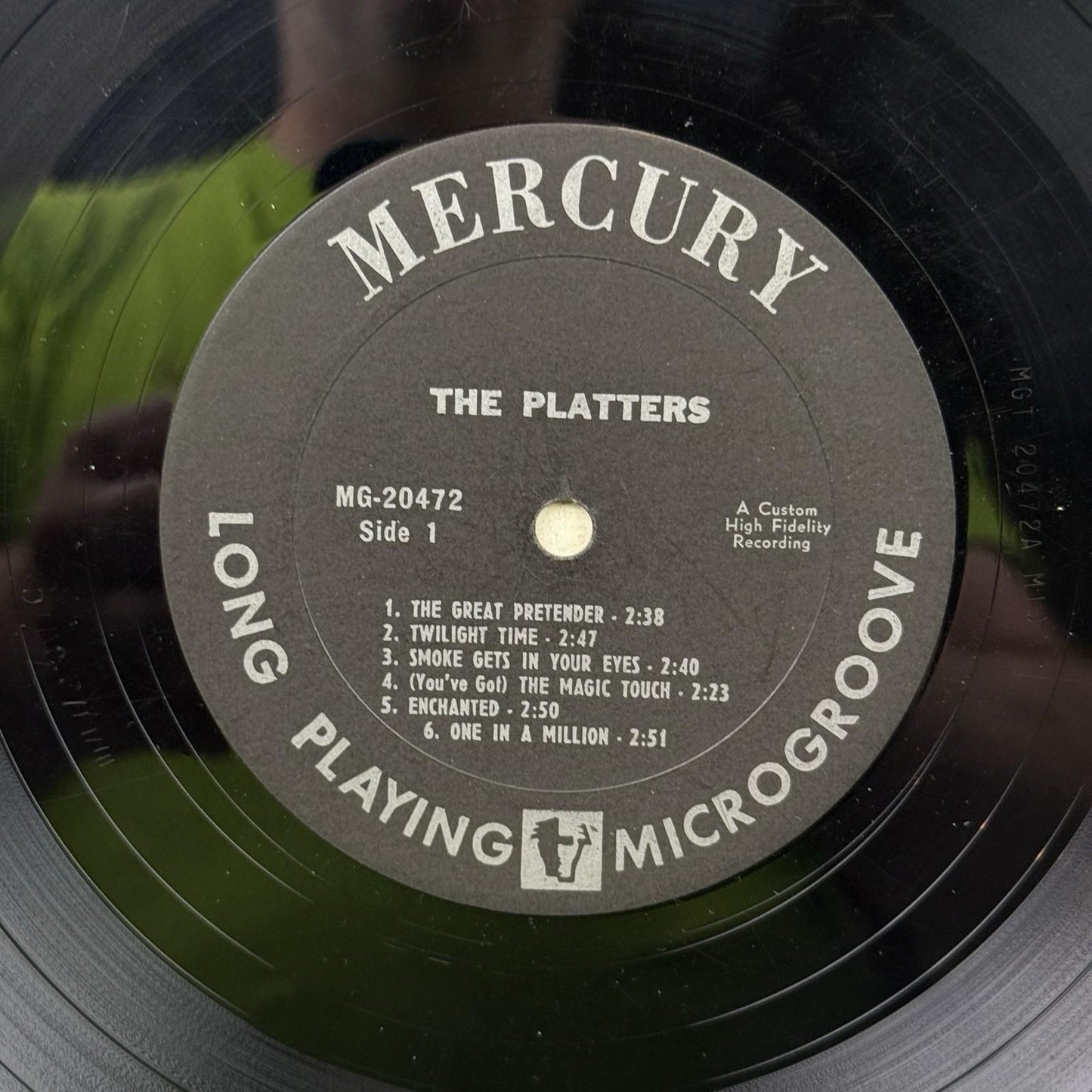 THE PLATTERS -  Encore of Golden Hits - Vinyl LP- RECORD -EXCELLENT