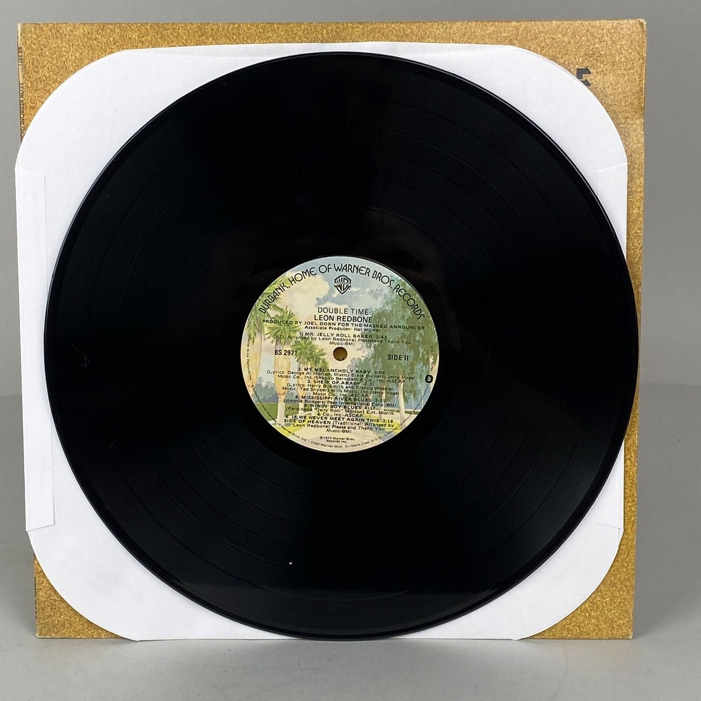 Leon Redbone - Double Time, Warner Bros Record 1977 Vinyl