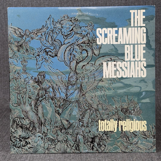 The Screaming Blue Messiahs PROMO Totally Religious Vinyl Record 1989 Elektra