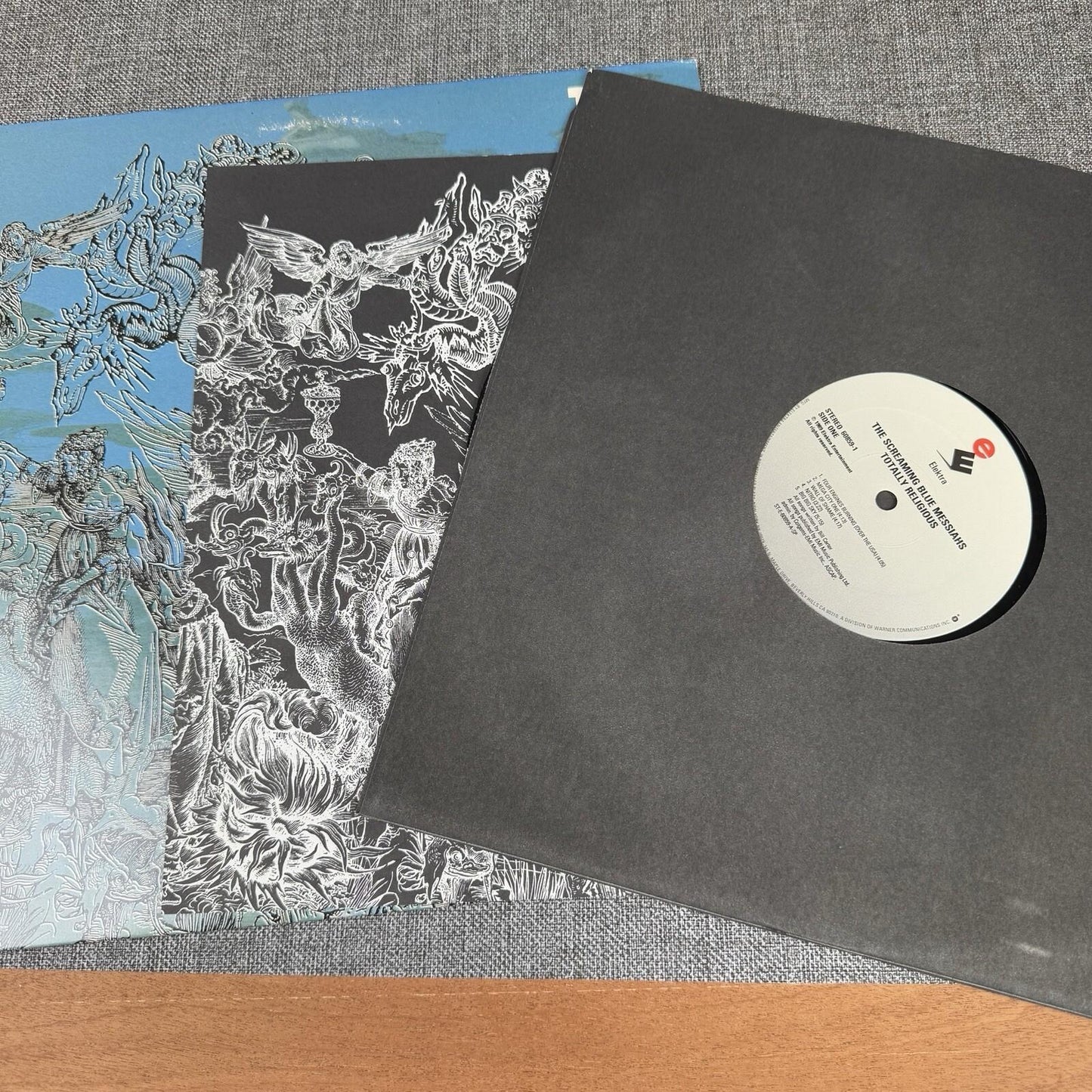 The Screaming Blue Messiahs PROMO Totally Religious Vinyl Record 1989 Elektra