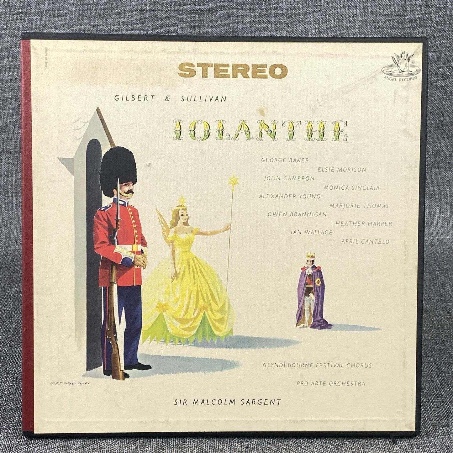 Gilbert & Sullivan: Iolanthe 2 LP Vinyl Record Box Set UK London - Near Mint