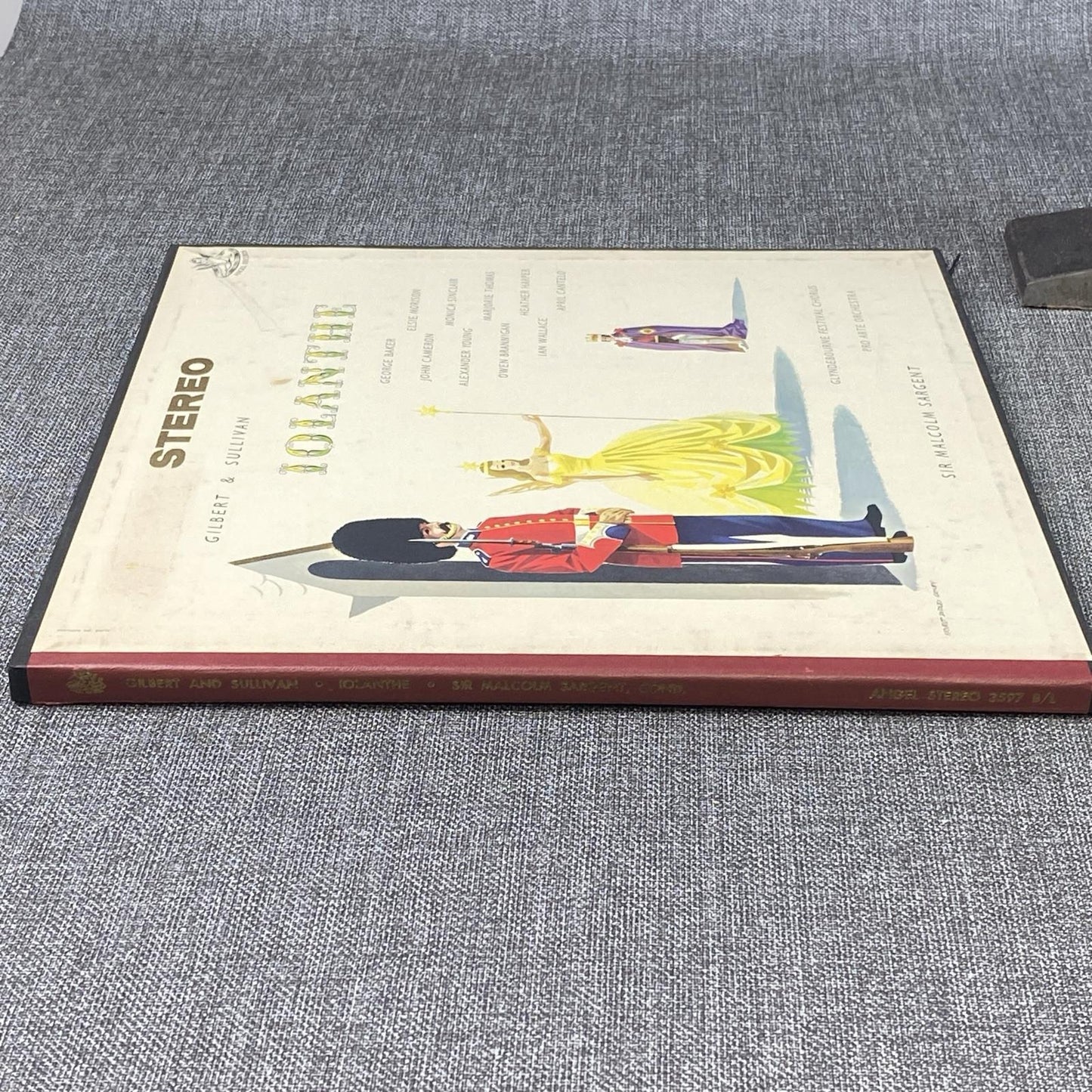 Gilbert & Sullivan: Iolanthe 2 LP Vinyl Record Box Set UK London - Near Mint