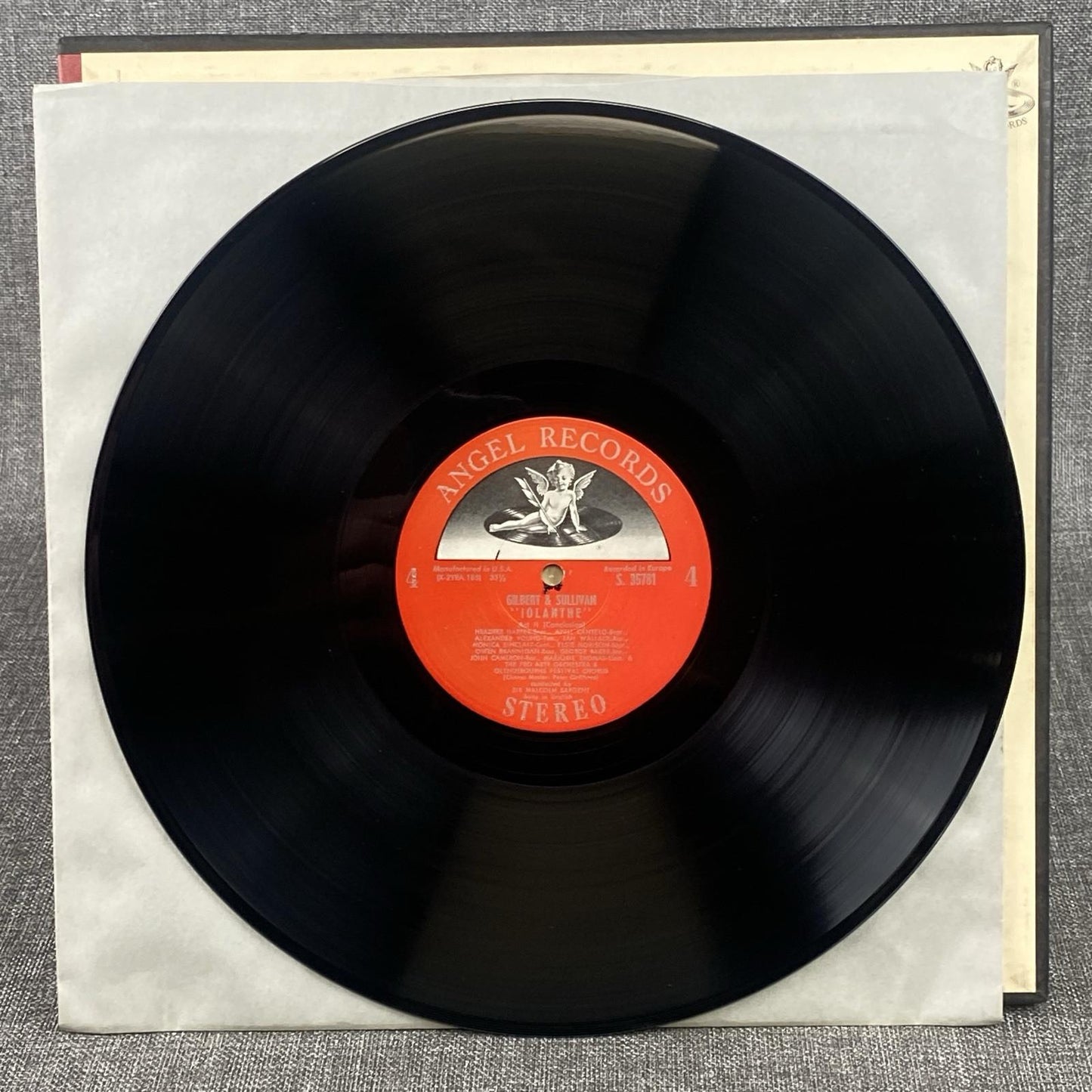 Gilbert & Sullivan: Iolanthe 2 LP Vinyl Record Box Set UK London - Near Mint