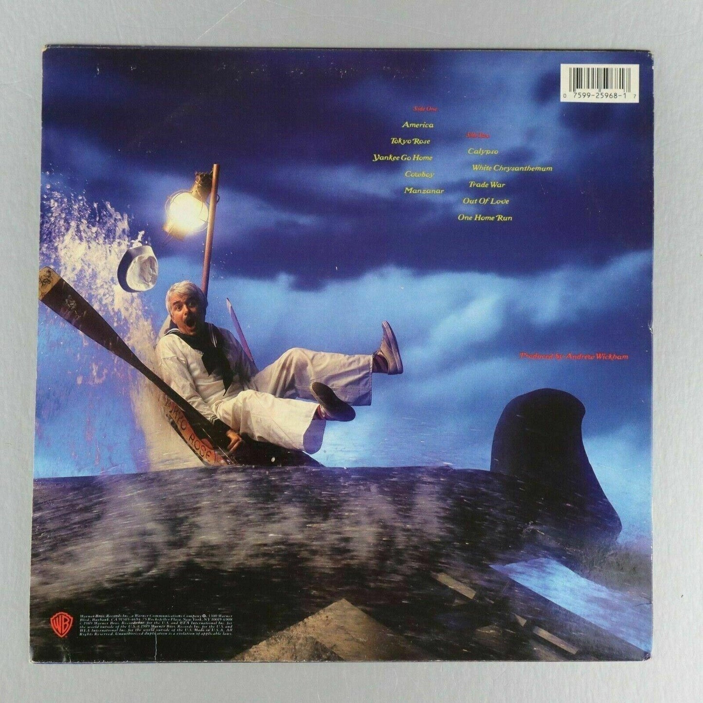 Van Dyke Parks Tokyo Rose Promotional Vinyl Record Album LP Warner Bros 1989 NM