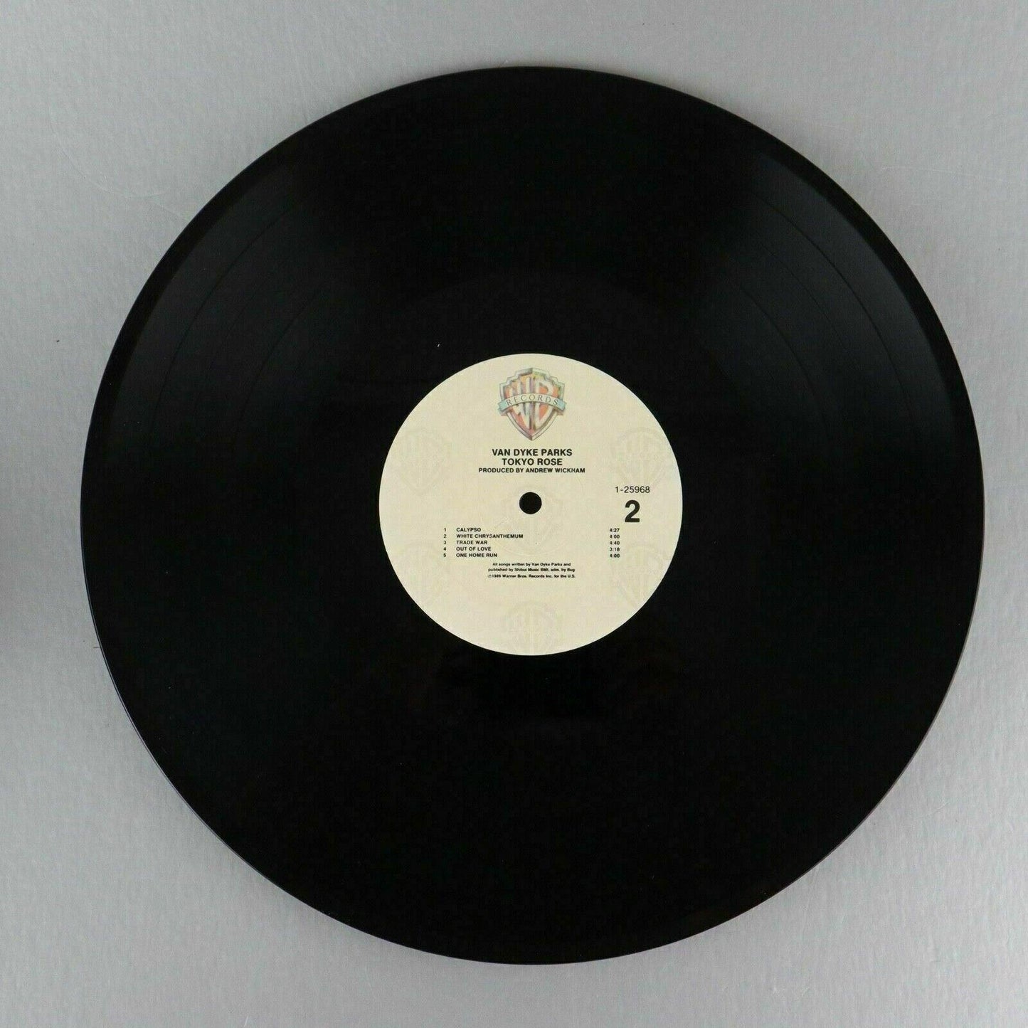 Van Dyke Parks Tokyo Rose Promotional Vinyl Record Album LP Warner Bros 1989 NM