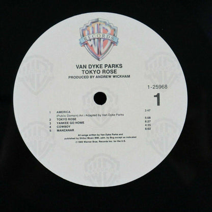 Van Dyke Parks Tokyo Rose Promotional Vinyl Record Album LP Warner Bros 1989 NM