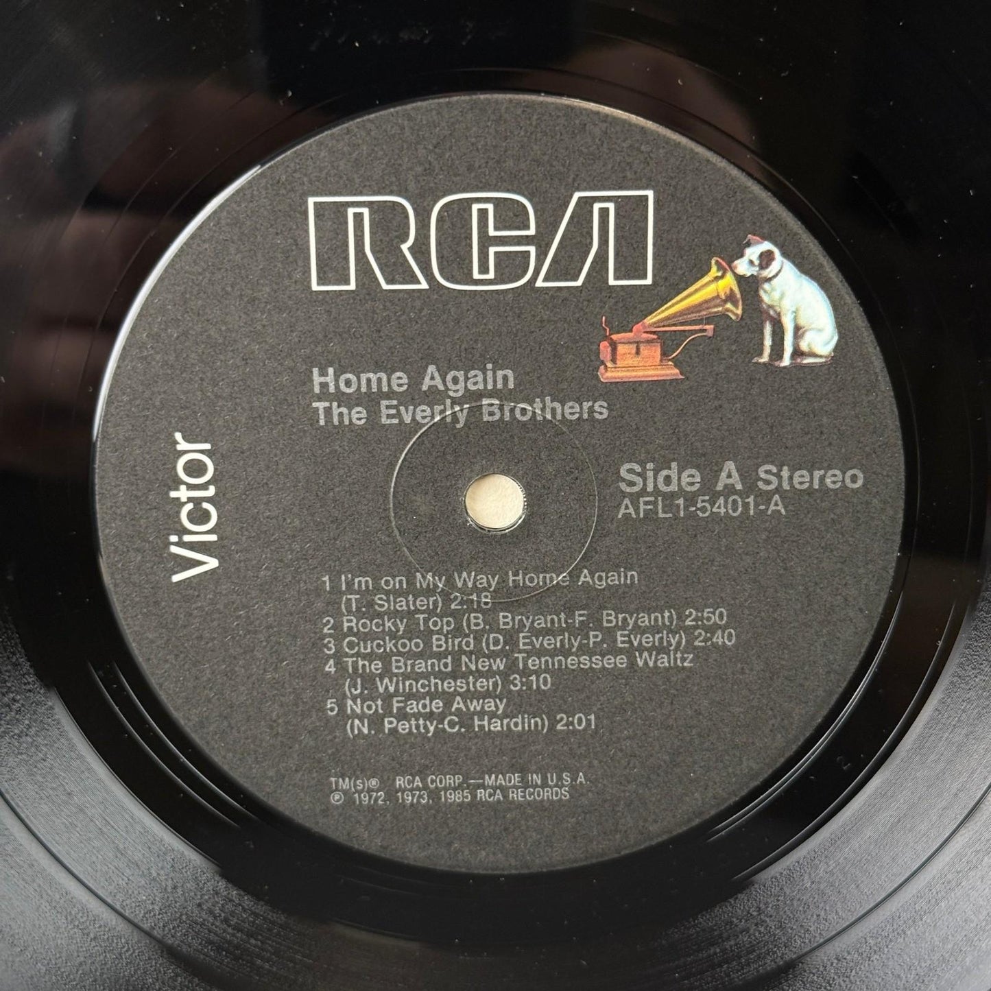 The Everly Brothers Home Again Vinyl Record LP 12"  RCA - NEAR MINT