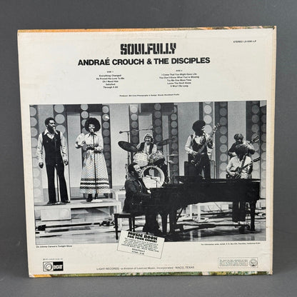Andraé Crouch and The Disciples Soulfully Vinyl Record 12" Gospel LP - NEAR MINT