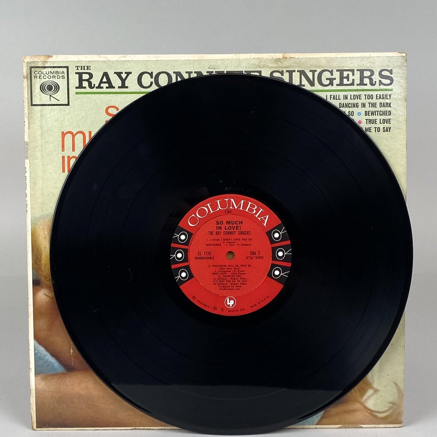 So Much in Love - Ray Conniff Singers, Columbia Records Six Eye (6 Eye) Vinyl