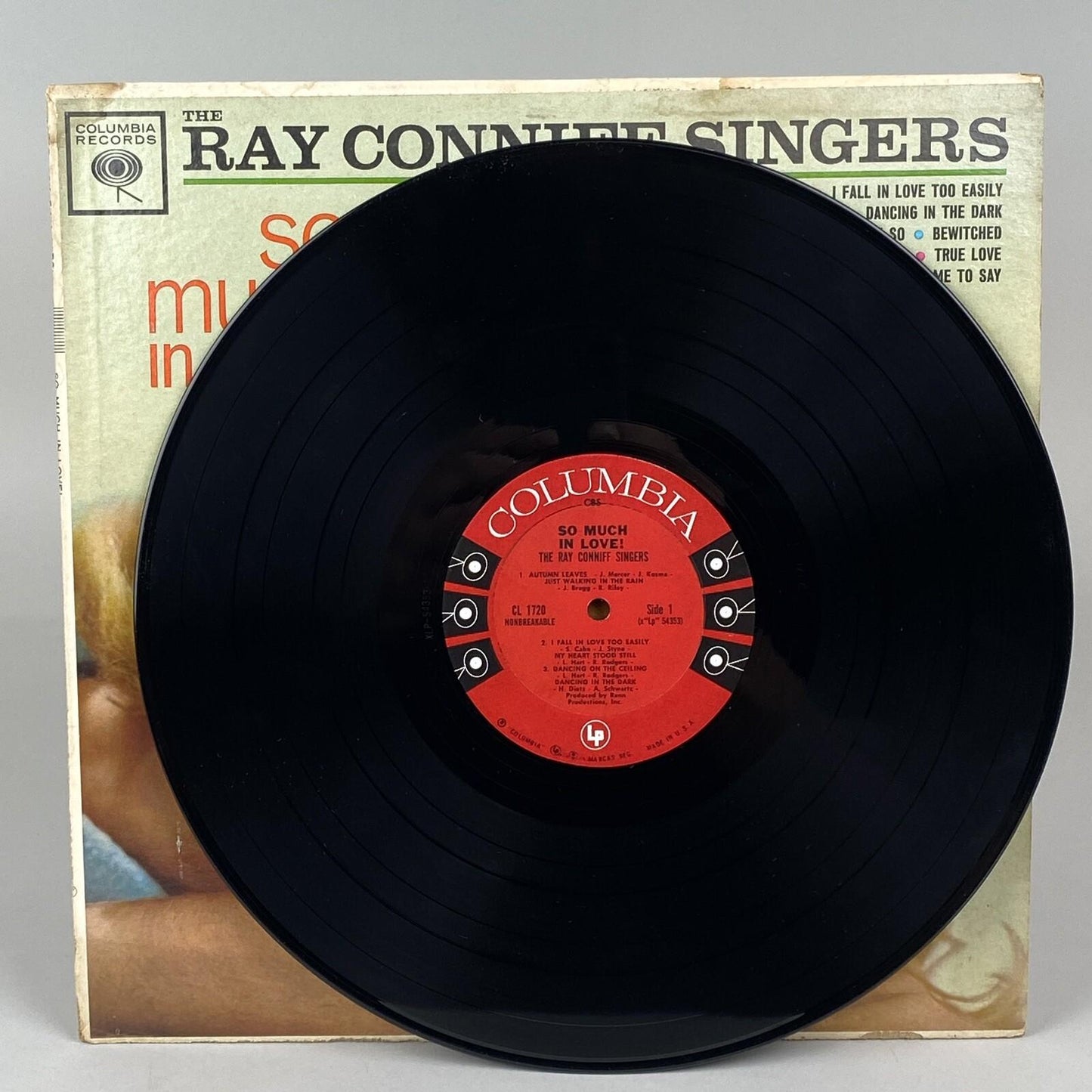So Much in Love - Ray Conniff Singers, Columbia Records Six Eye (6 Eye) Vinyl
