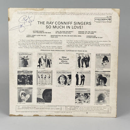 So Much in Love - Ray Conniff Singers, Columbia Records Six Eye (6 Eye) Vinyl