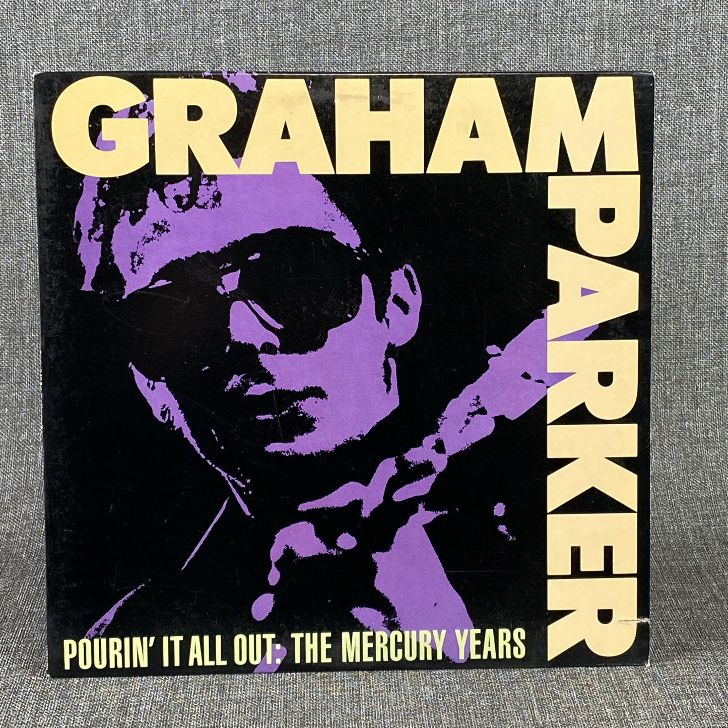 Graham Parker Pourin' It All Out: The Mercury Years Vinyl Record 1985 - NM