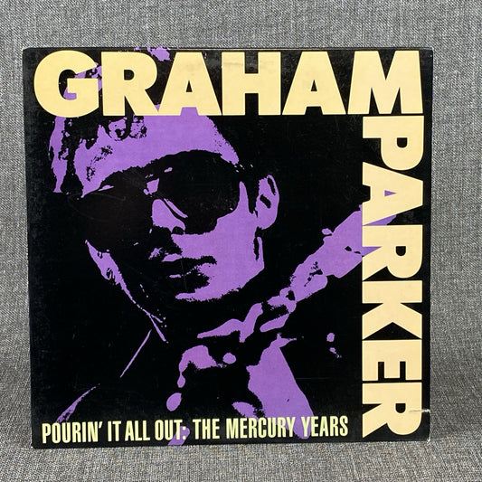 Graham Parker Pourin' It All Out: The Mercury Years Vinyl Record 1985 - NM