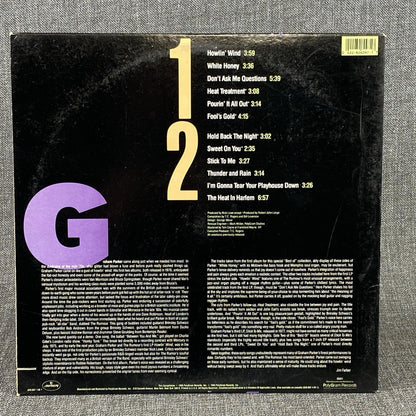 Graham Parker Pourin' It All Out: The Mercury Years Vinyl Record 1985 - NM