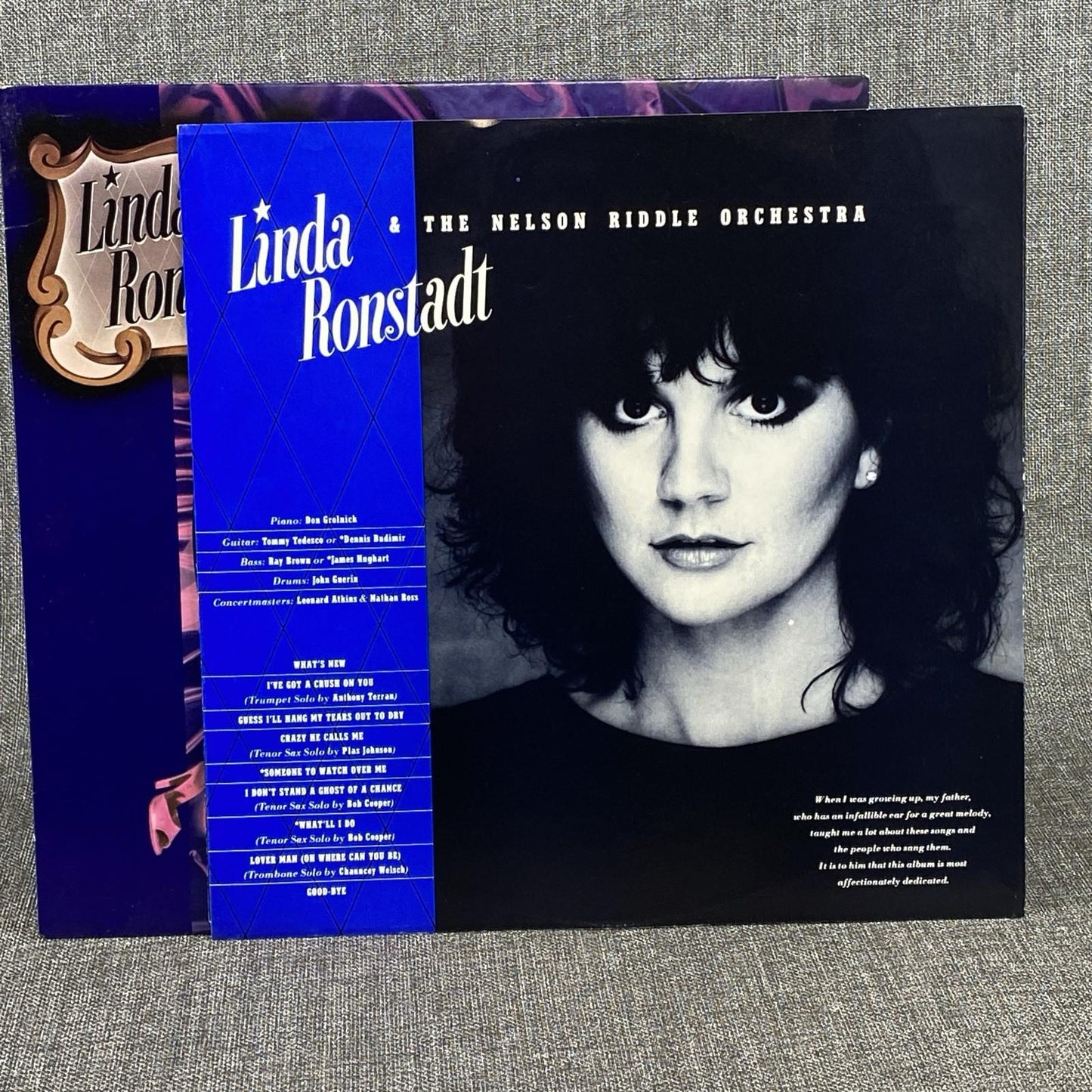 Linda Ronstadt What’s New Vinyl Record 1983