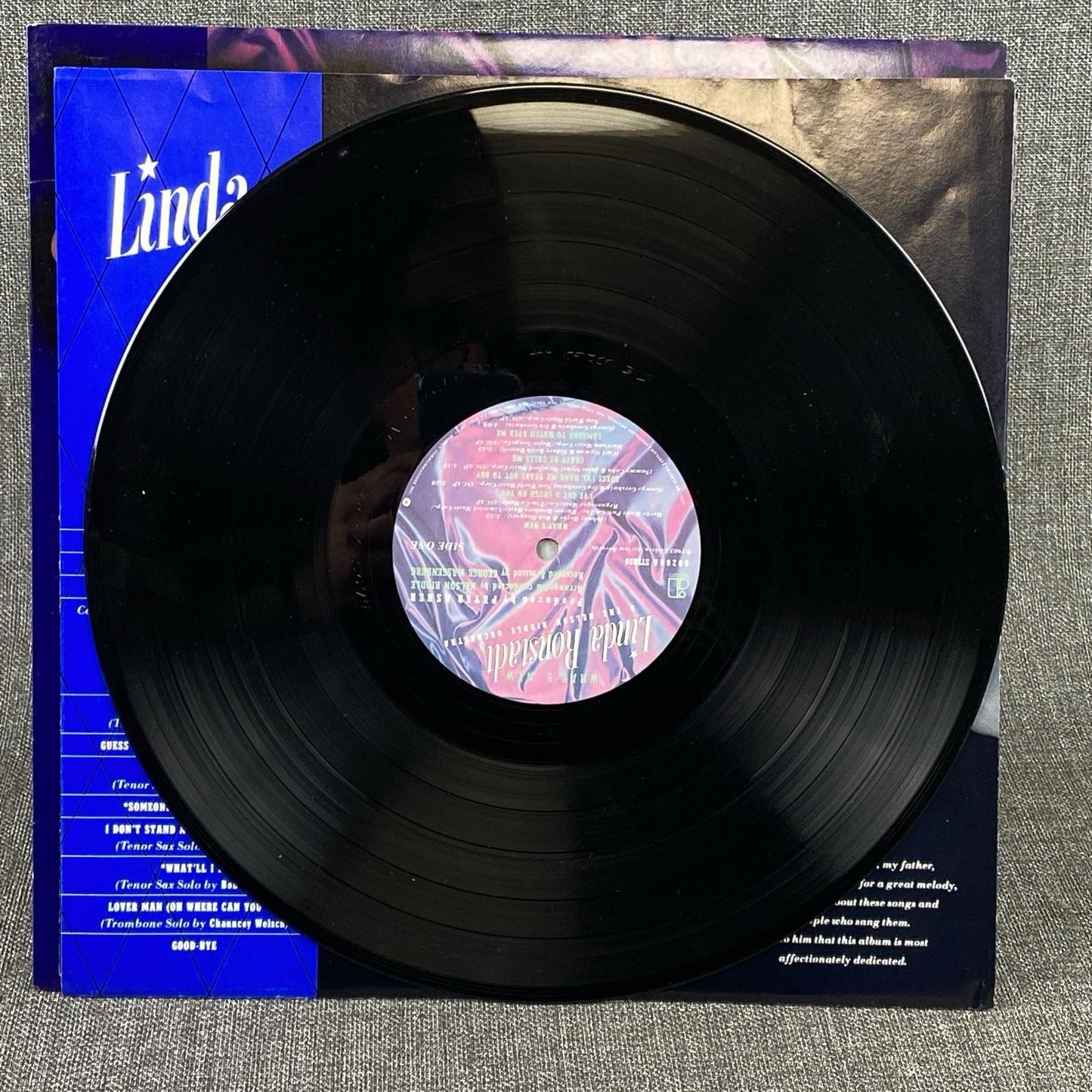 Linda Ronstadt What’s New Vinyl Record 1983