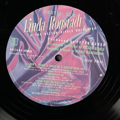 Linda Ronstadt What’s New Vinyl Record 1983