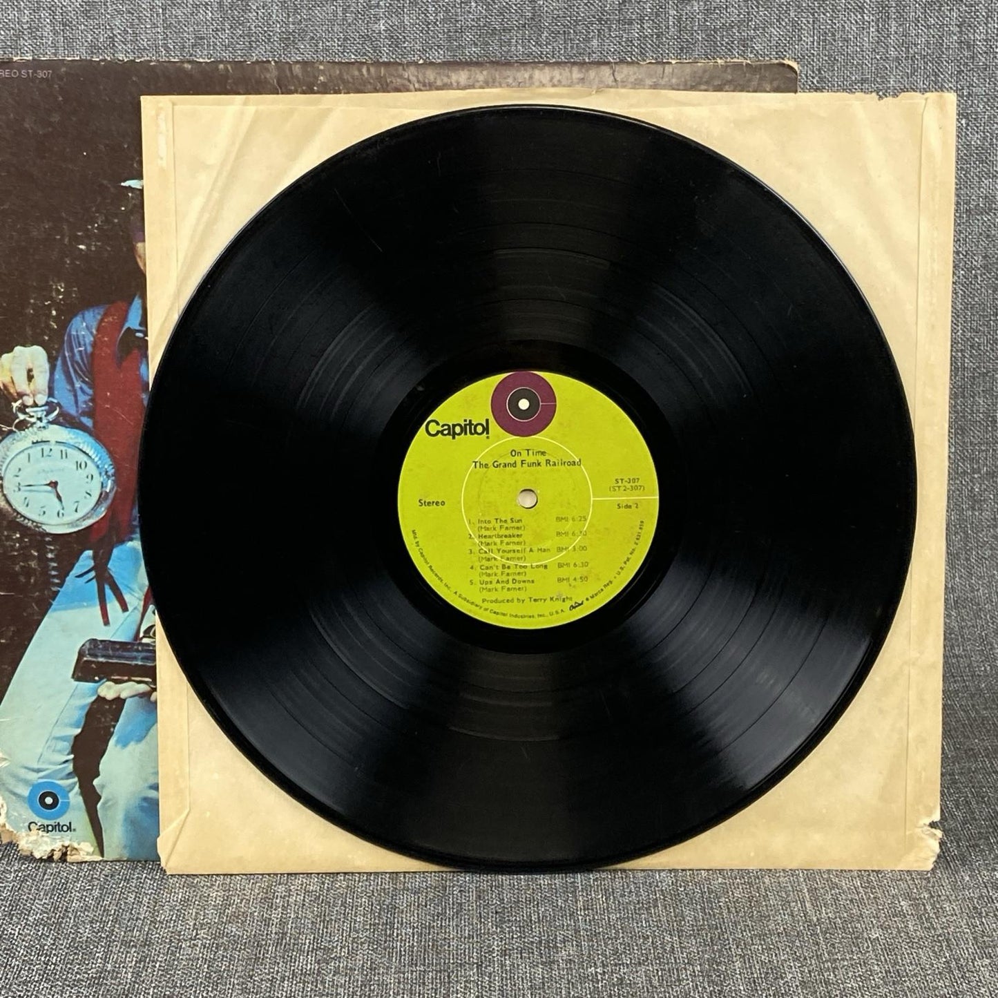 Grand Funk Railroad 3 Record Set, 70s Nostalgia ,On Time ,Born To Die Singing