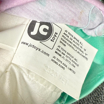 JC Toys La Baby Doll 14" Open/Close Eyes Purple Heart Outfit Adorable