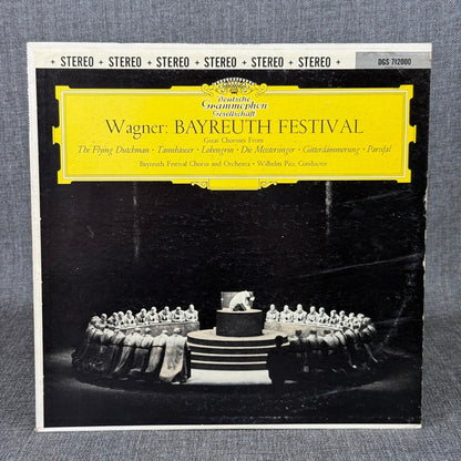 Wagner Bayreuth Festival Great Choruses Stereo Vinyl Record  - NEAR MINT