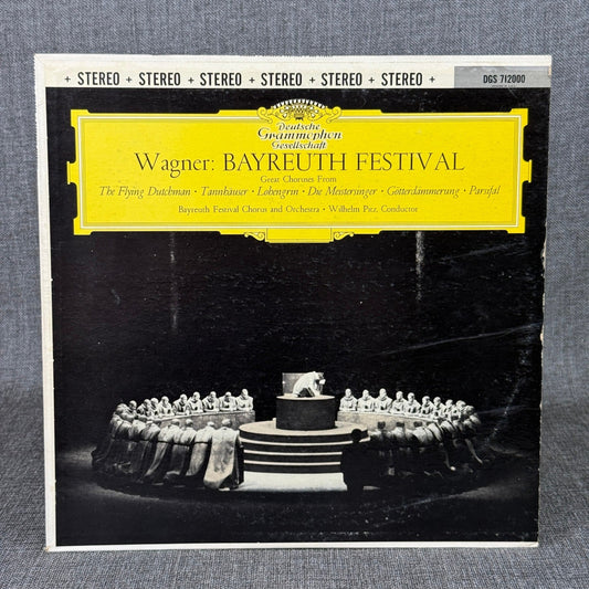 Wagner Bayreuth Festival Great Choruses Stereo Vinyl Record  - NEAR MINT