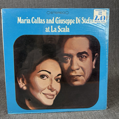 La Scala by Maria Callas & Giuseppe Di Stefano (Vinyl LP, 1974 USA Sealed)