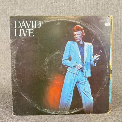 David Bowie David Live Original 2 Vinyl Record Set 1974