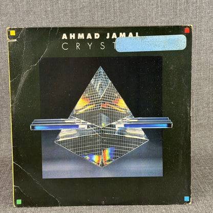 Ahmad Jamal Crystal Vinyl Record 1987 - EXCELLENT