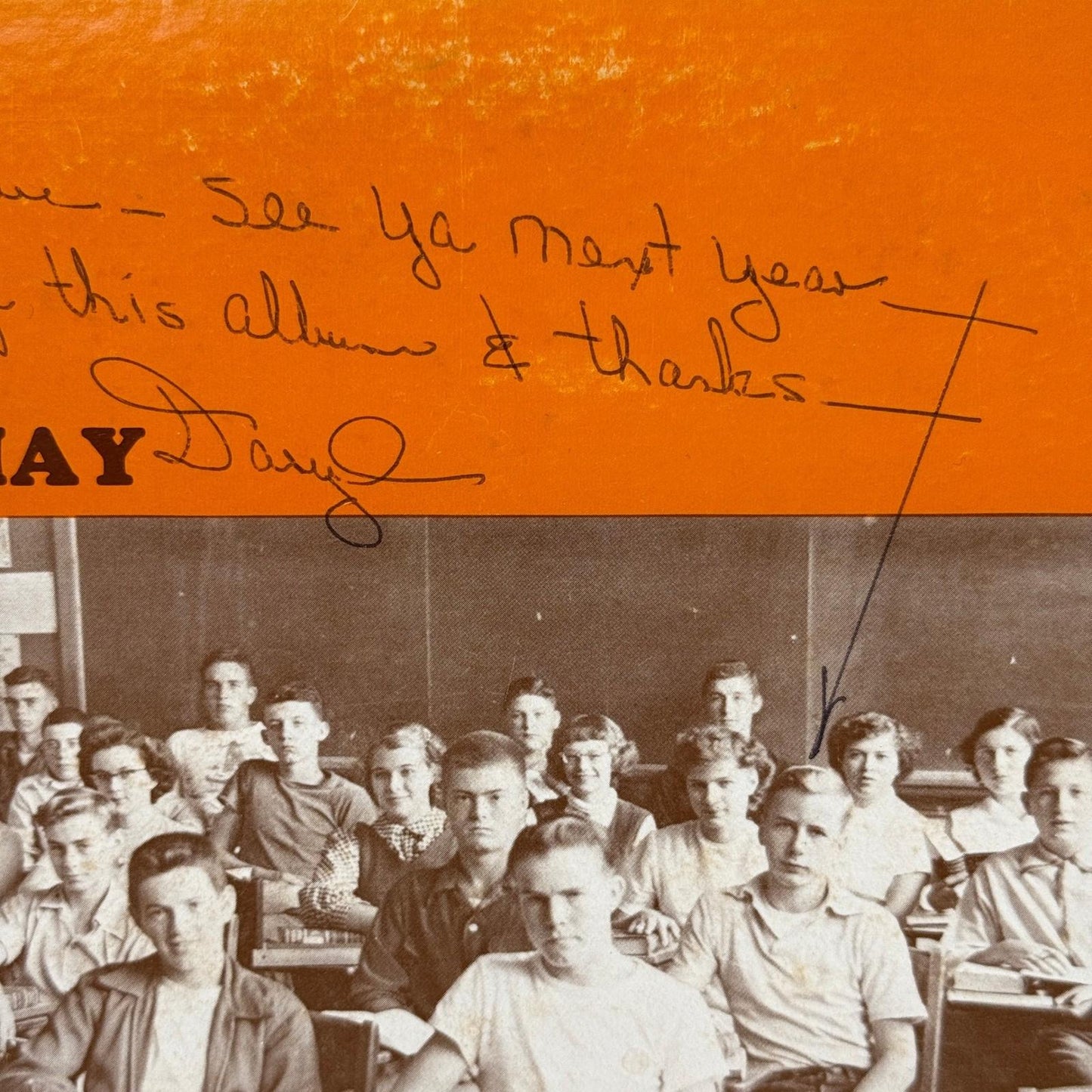 Daryl May Laughing On The Inside Vinyl Record Album SIGNED Clearwater FL
