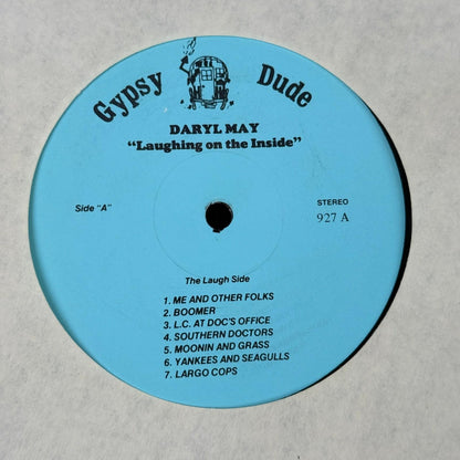 Daryl May Laughing On The Inside Vinyl Record Album SIGNED Clearwater FL