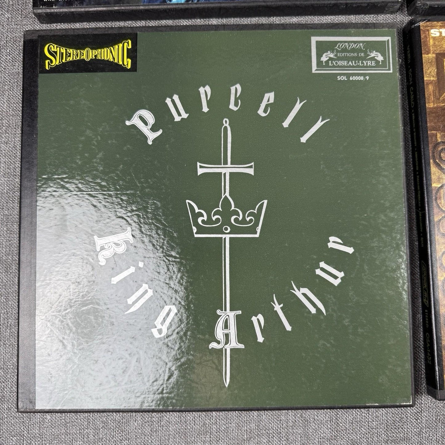 Lot of 4 Sets of Classic Operas Vinyl - Verdi , Puccini , Purrell ,  NEAR-MINT