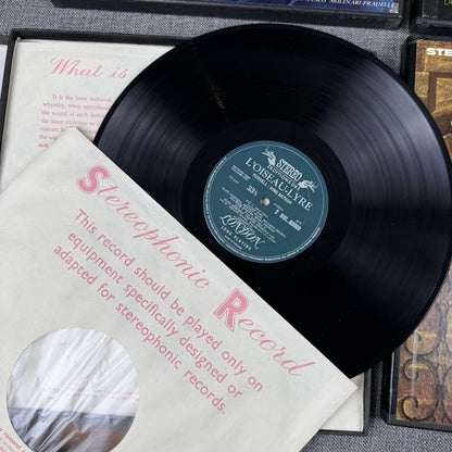 Lot of 4 Sets of Classic Operas Vinyl - Verdi , Puccini , Purrell ,  NEAR-MINT