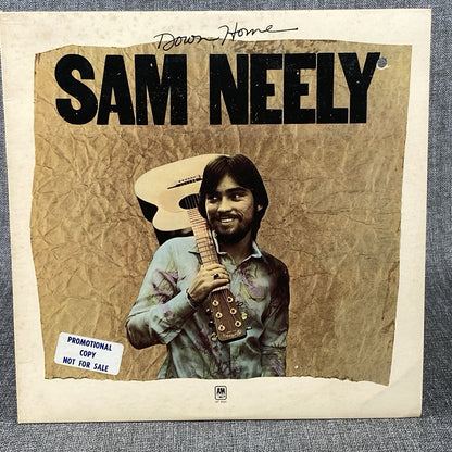 SAM NEELY Down Home Promotional LP Vinyl Record 1974