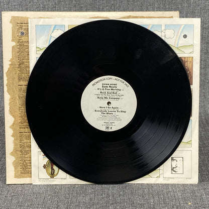 SAM NEELY Down Home Promotional LP Vinyl Record 1974