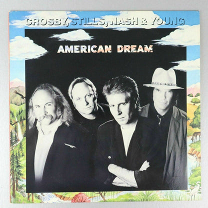 Crosby Stills Nash & Young American Dream PROMO Vinyl Record LP 1988 Atlantic