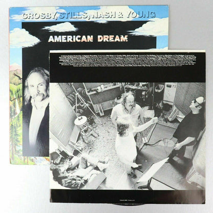 Crosby Stills Nash & Young American Dream PROMO Vinyl Record LP 1988 Atlantic