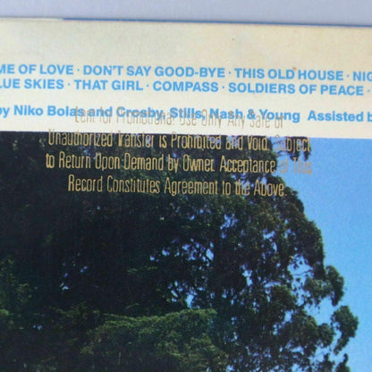 Crosby Stills Nash & Young American Dream PROMO Vinyl Record LP 1988 Atlantic