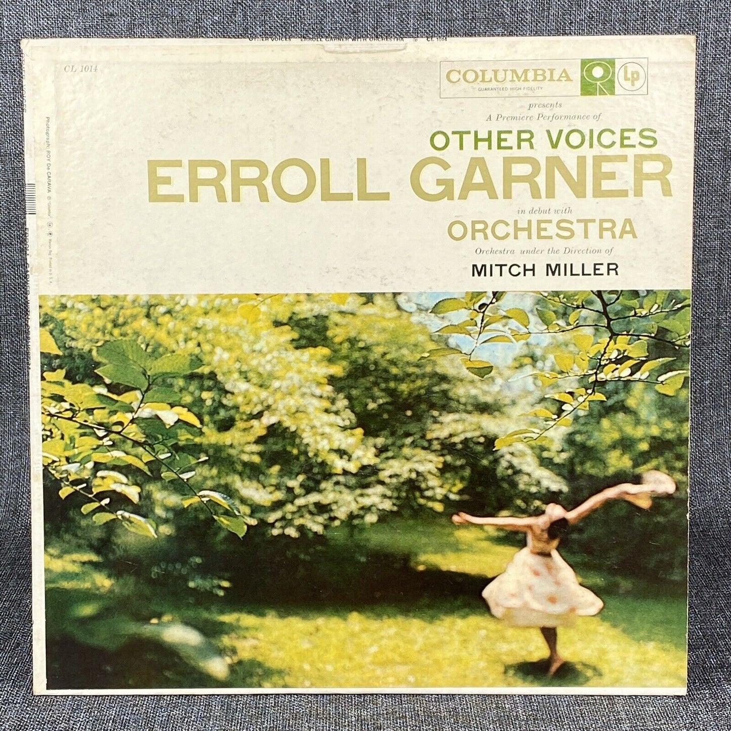 Other Voices Erroll Garner LP 6 Eye Vinyl Record Columbia Records Excellent
