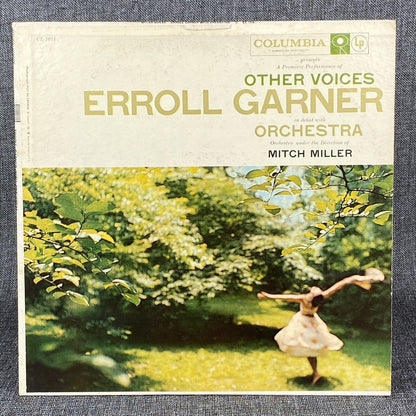 Other Voices Erroll Garner LP 6 Eye Vinyl Record Columbia Records Excellent