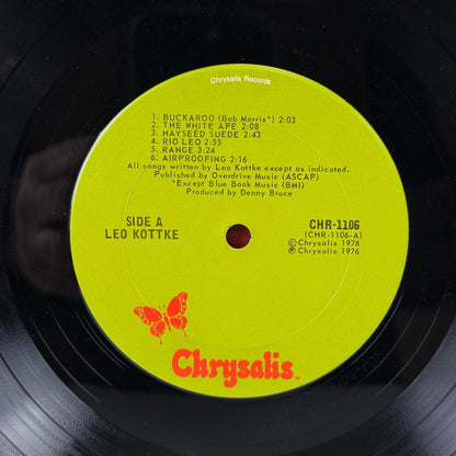 Leo Kottke Vinyl Record LP 12"  CHR-1106 1976 Acoustic Folk - EXCELLENT