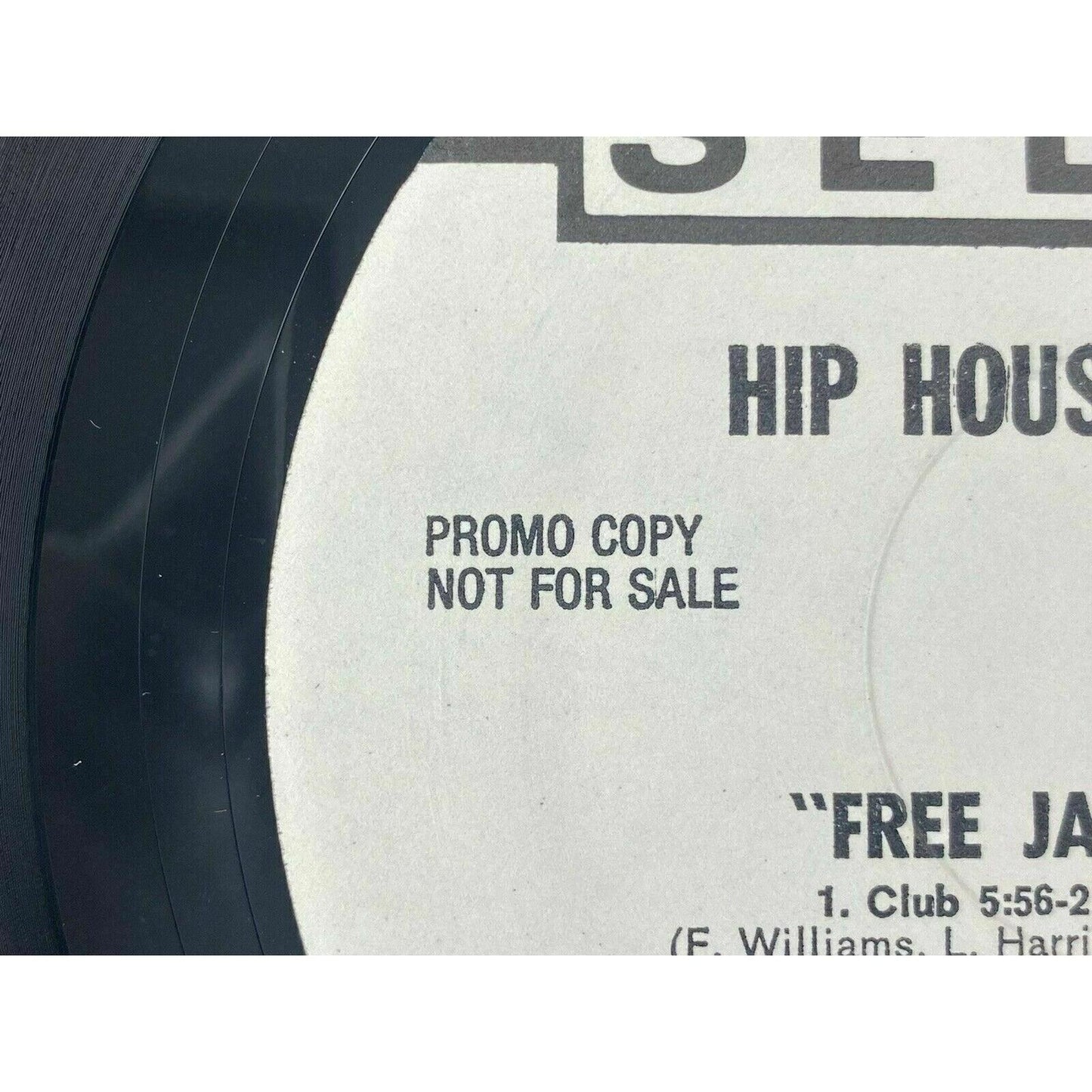 Hip House Syndicate Free James Brown PROMOTIONAL 12" Single Select Records Promo