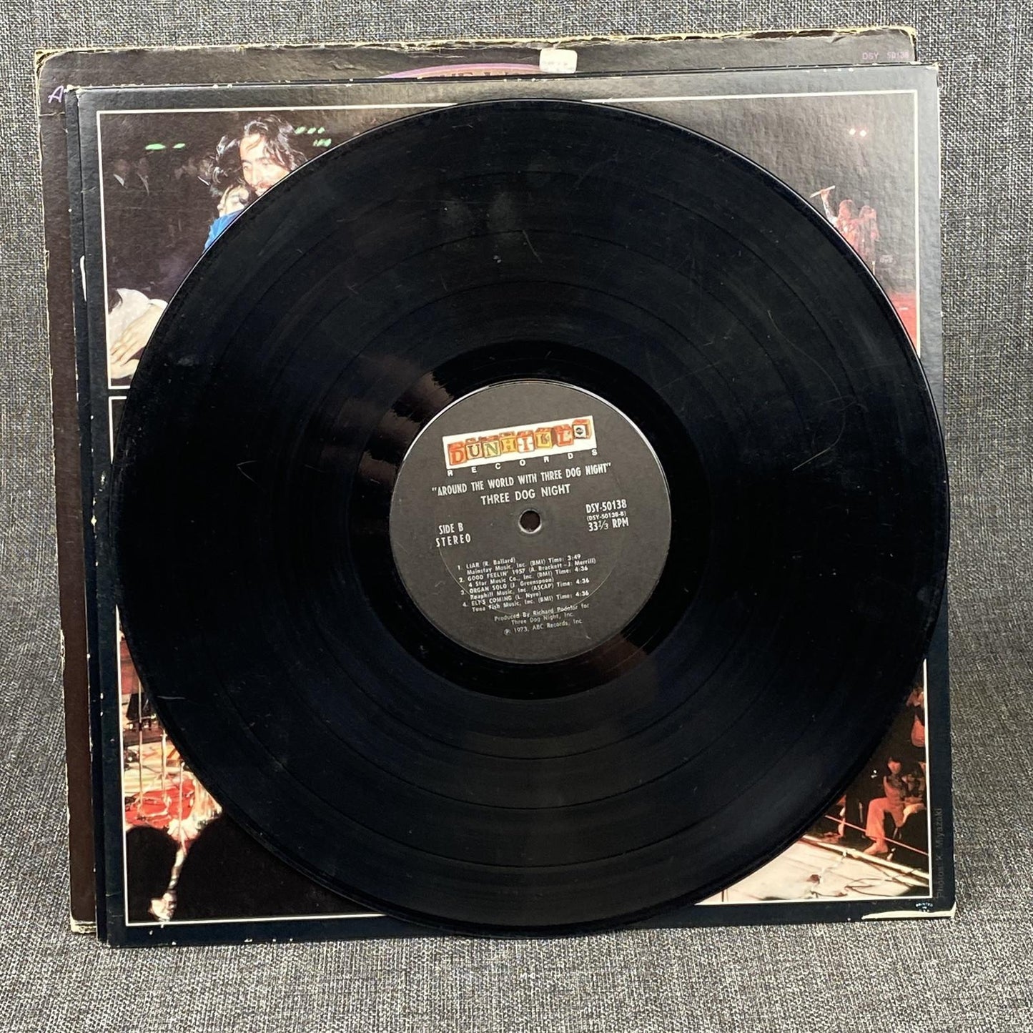 2 Vinyls - Three Dog Night Around The World Vinyl Record 1973 by ABC Records