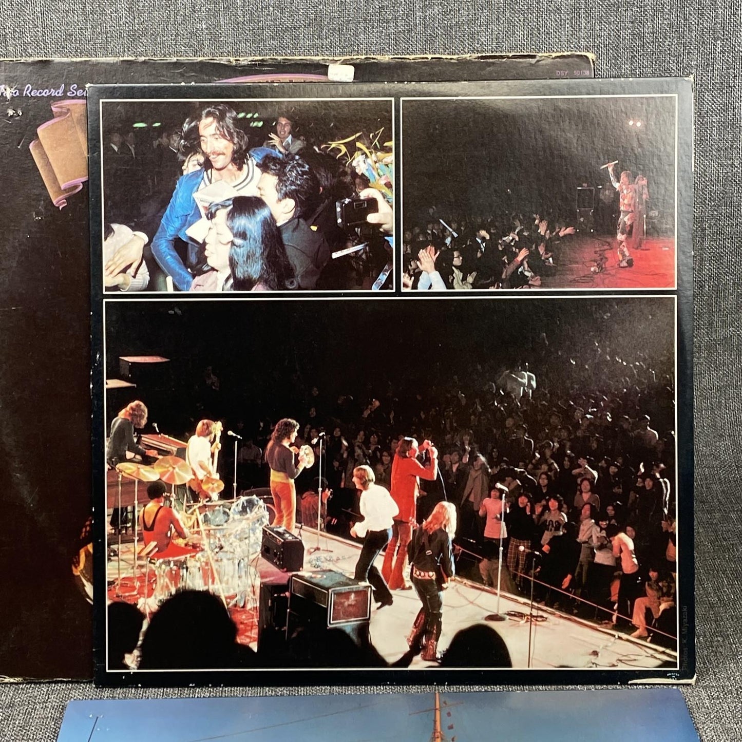 2 Vinyls - Three Dog Night Around The World Vinyl Record 1973 by ABC Records