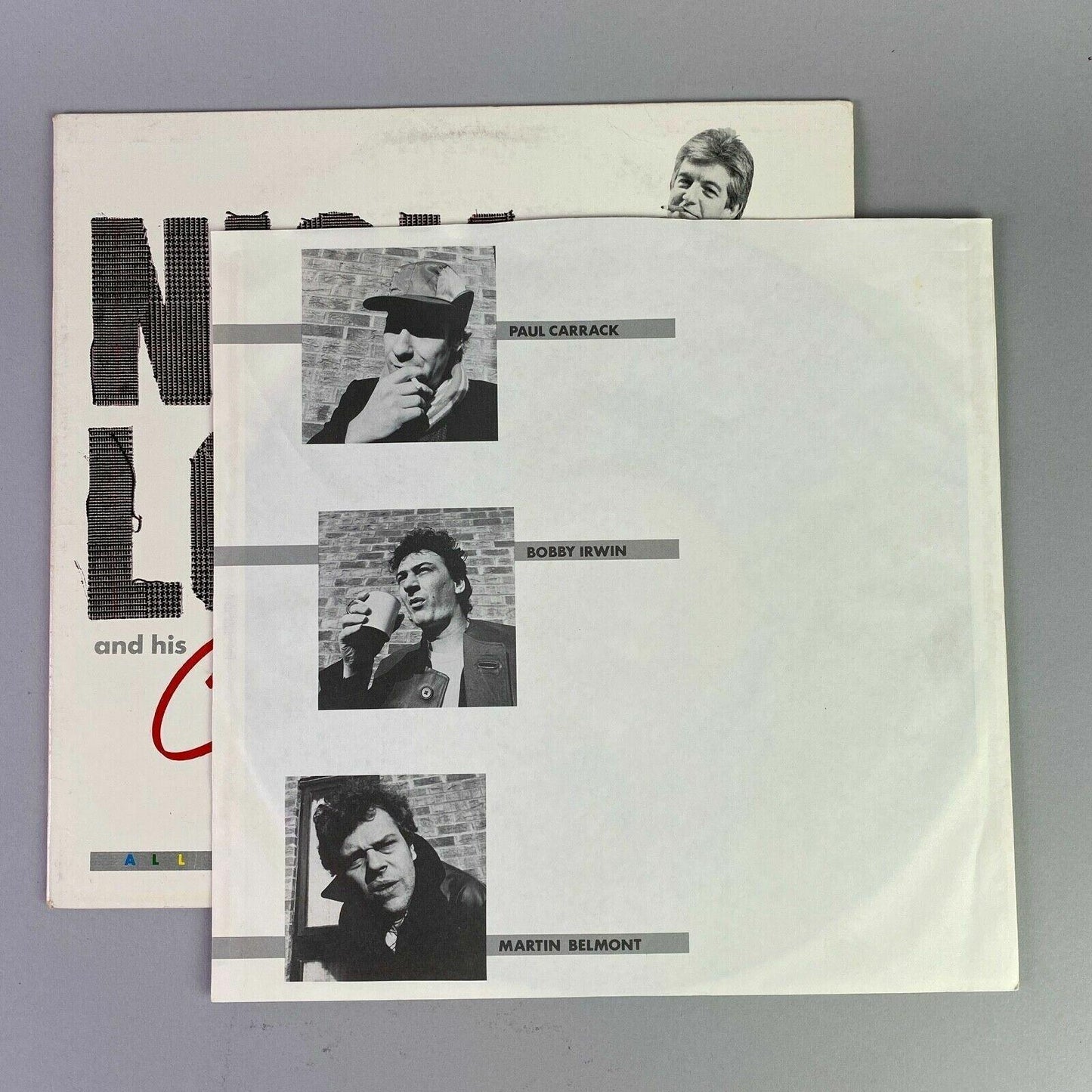 Nick Lowe And His Cowboy Outfit Vinyl LP Record Columbia FC 39371 Promo