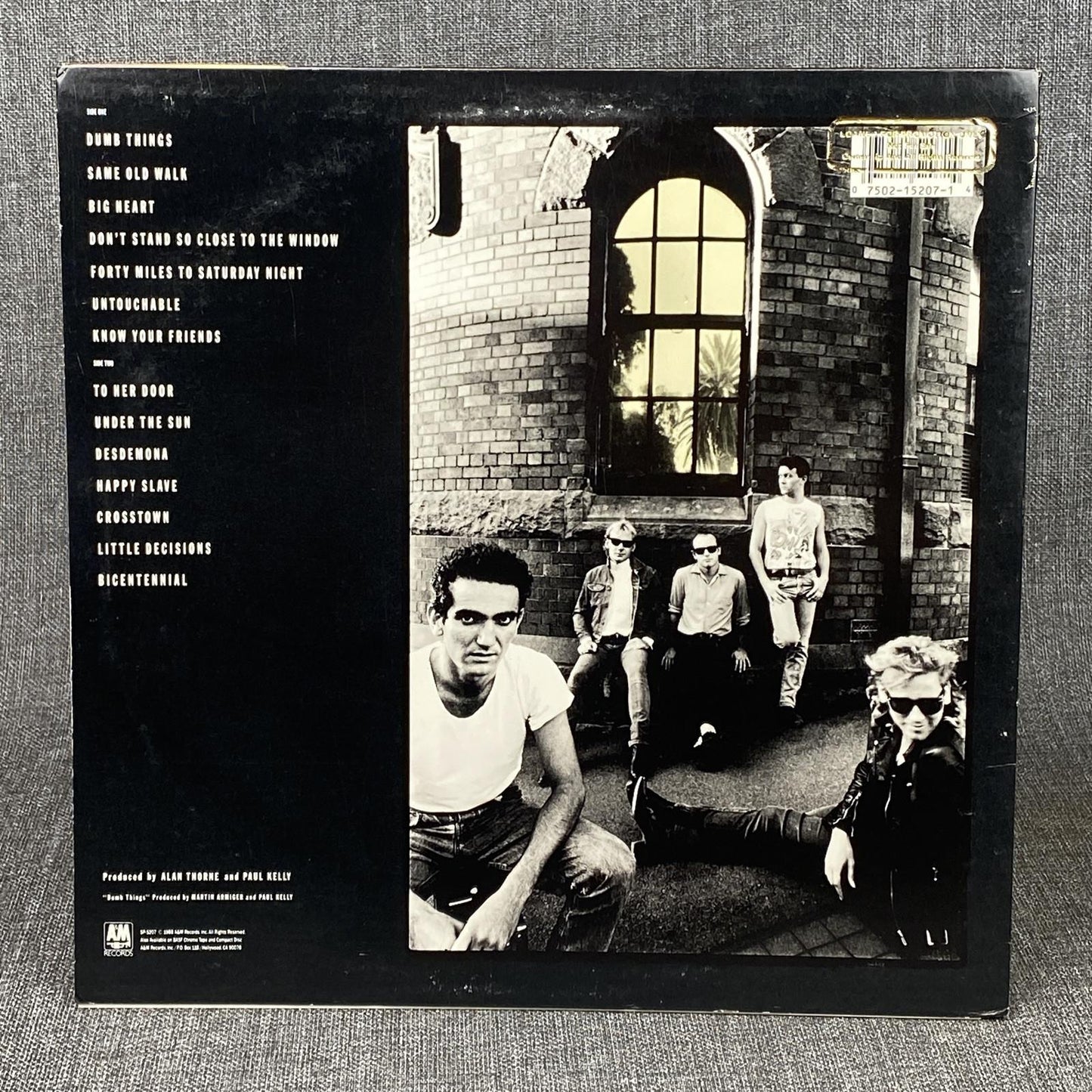 Paul Kelly & The Messenger Under the Sun Vinyl Record 1988 Promotional Vinyl LP