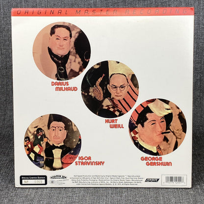 Bernard Herrmann The Four Faces of Jazz Vinyl LP Album Original Master Recording