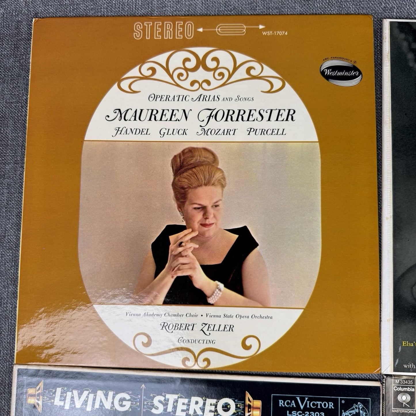 Opera Arias and Songs Vinyl Records Lot of 4 - NEAR MINT